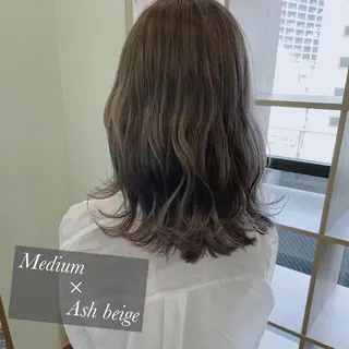 ミディアム カラー 髪質改善とカラー特化 ✨Terraceのヘアスタイル