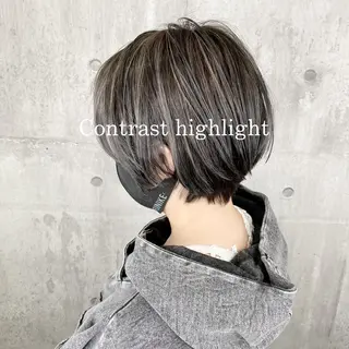 ショート カラー supbytomee所属・カラー特化型サロン #SUP.のヘアスタイル
