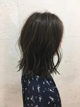 ミディアム カラー 斉藤 貴也のヘアスタイル