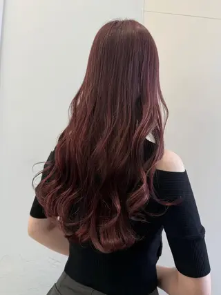 カラー ロング 【公式】amble luxe池袋東口💛のヘアスタイル