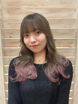 カラー 柳沼 帆伽のヘアスタイル