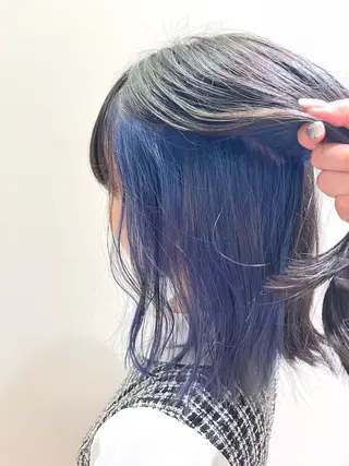 ミディアム カラー be'leef.mel所属・ののみや まれのヘアスタイル