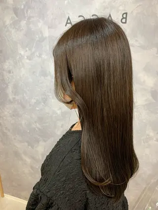 ロング カラー 桜木町2分/くびれ /ボブ/ナチュラルのヘアスタイル