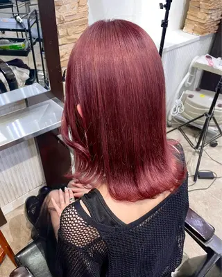 セミロング カラー ANKHCROSS池袋店 【アンククロス】所属・アンククロス ななみのヘアスタイル