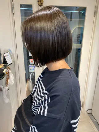 ショート カラー Aya　ブリーチなし 🌱　ダブルカラーのヘアスタイル