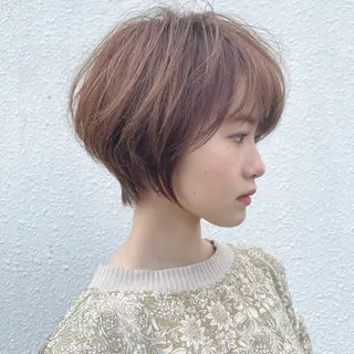 ショート カラー 宮本 聖希のヘアスタイル