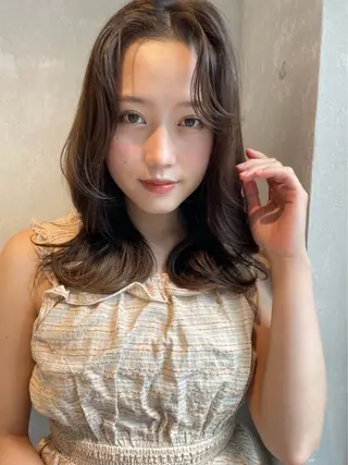 ロング カラー 透明感カラーと映画 美容師/yujiのヘアスタイル