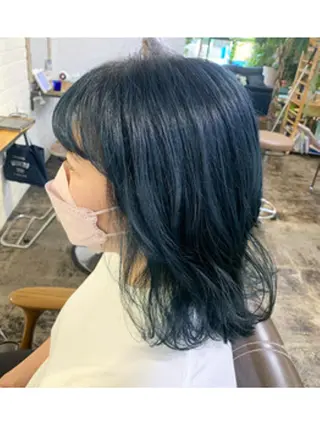 カラー hair living Liko池袋東口店所属・✨透明感カラー🌱 上村 舜のヘアスタイル