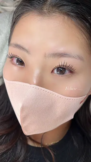 マツエク・マツパ Felicie＊ Sayakaのマツエク・マツパデザイン