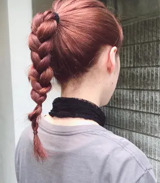 セミロング カラー ヘアアレンジ 長井 美佳のヘアスタイル