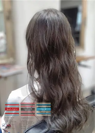 ロング カラー パーマ ヘアアレンジ メンズ キッズ ネイル マツエク・マツパ Lauburu渋谷 officialのヘアスタイル