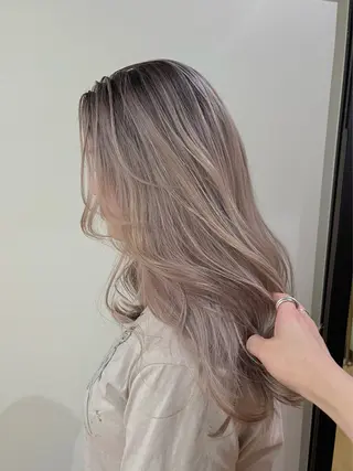 ロング カラー 垢抜けヘア 🍯ayumi🍯のヘアスタイル