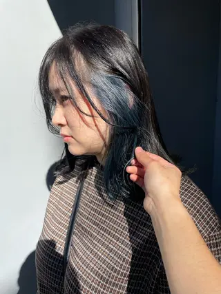 ミディアム qulim所属・qulim【クリム】 /ハイトーン/海音のヘアスタイル