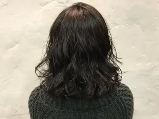 ミディアム パーマ Genta @gegege75のヘアスタイル