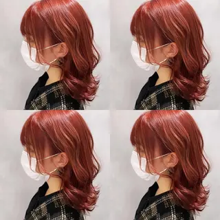ミディアム カラー 飯田 祥哉のヘアスタイル