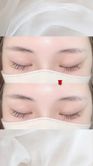 マツエク・マツパ 🎀束感マツエク 新留 美空🎀のマツエク・マツパデザイン