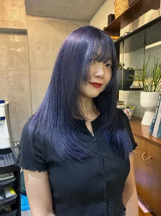 ロング カラー レイヤーカット/ルー ツカラー/EMIRIのヘアスタイル