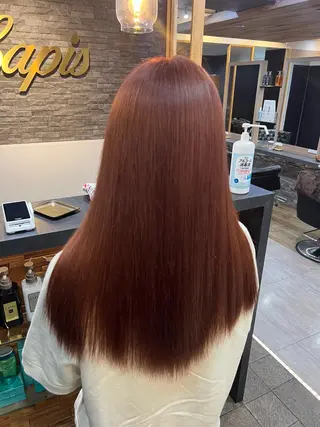 ロング カラー 横浜/エクステ特化× 艶カラー/あいかのヘアスタイル