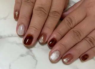 ネイル 40代からの爪を守る ×ケア重視サロン♡のネイルデザイン