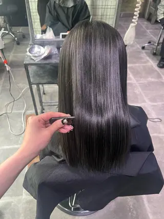 カラー AYANE 韓国ヘア /レイヤーカットのヘアスタイル