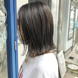 ミディアム カラー ヘアアレンジ 髪の悩みを解決！ 那須達敦のヘアスタイル