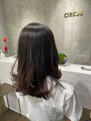 セミロング 似合わせカット 🌈阿部辰洸🌈のヘアスタイル