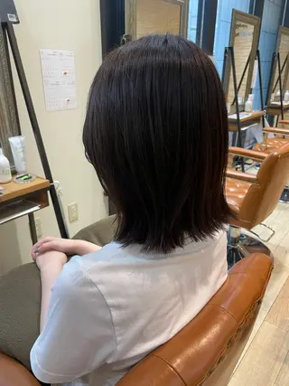ショート カラー 松尾 遥花のヘアスタイル