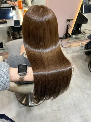 ロング 大宮韓国ハッシュ🪽 GLROWseriのヘアスタイル
