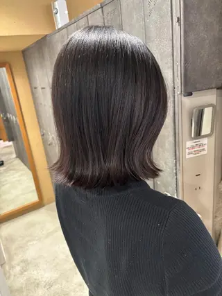 ミディアム 梅田美容室/カット /Maoのヘアスタイル
