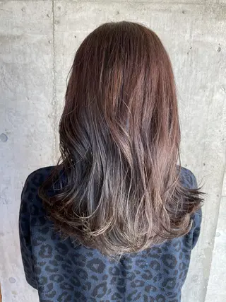 セミロング カラー 🔥メンズ特化パーマ 🦖増田弘明🦖のヘアスタイル