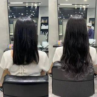 セミロング ヘアアレンジ ar+ ❤︎ maiのヘアスタイル