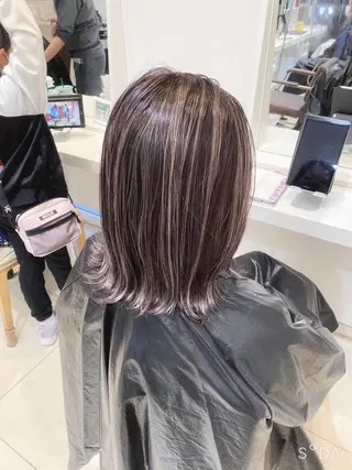 ミディアム カラー はだゆうき @hadadan08のヘアスタイル