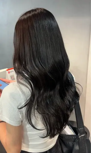 ロング 韓国レイヤー×暖色 カラー🎀ASAKAのヘアスタイル