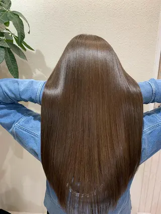 ロング hair & resort Lino west所属・LINO west 髪質改善サロン🏝のヘアスタイル