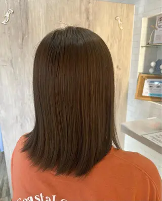 ミディアム カラー gabi hair LOOB所属・hina ★秋葉区★のヘアスタイル