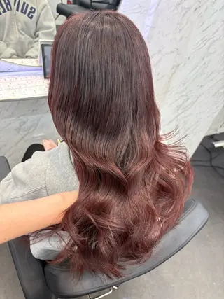 ロング カラー hair salon dot. mooda 韓国風サロン 町田店所属・韓国風ヘア🎀🩶 /♡𝓝𝓸𝓪♡のヘアスタイル