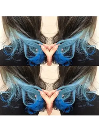 セミロング カラー ERI ☆のヘアスタイル