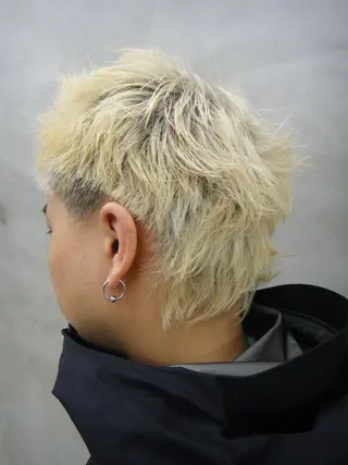 メンズ メンズカット パーマ[佐橋]のヘアスタイル