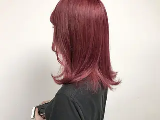 セミロング カラー MAIKO 【中崎・茶屋町】のヘアスタイル