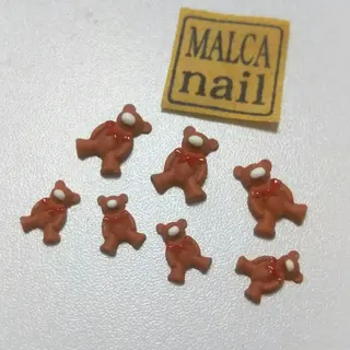 セミロング ヘアアレンジ パーマ ネイル キッズ カラー マツエク・マツパ MALCAnail(マルカネイル)所属・荒木 莉奈のネイルデザイン