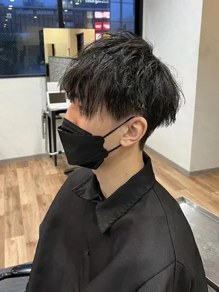 ミディアム メンズ 菅原流星🌟カット/ メンズ/メンズパーマのヘアスタイル