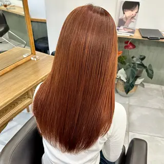 セミロング カラー ブリーチなし/レイヤ ー特化🌈Tommyのヘアスタイル