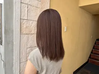 セミロング ハイライト/ ブリーチ😈小倉😈のヘアスタイル