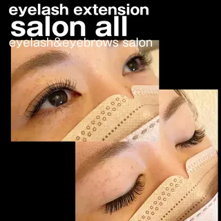 マツエク・マツパ salon all所属・salon allのマツエク・マツパデザイン