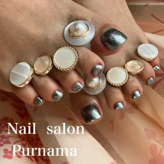 ネイル Purnama(ﾌﾟﾙﾅﾓ)所属・Purnama あきのネイルデザイン