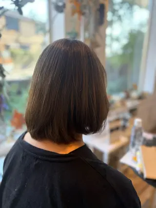 ミディアム カラー GLanz 朱蒙のヘアスタイル