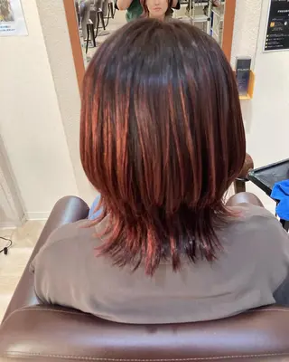 カラー 髪質改善/透明感 カラー/内藤有須加のヘアスタイル