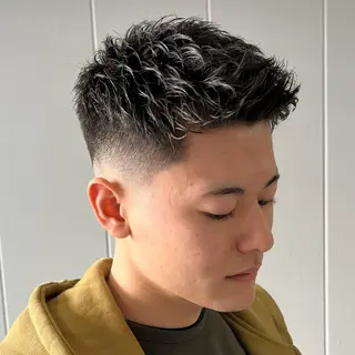 ショート メンズ 立川/メンズパーマ 厚進太郎のヘアスタイル