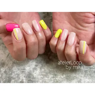 ネイル atelierLoopbyshiho所属・atelier Loop♪MIKAのネイルデザイン