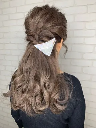 ヘアアレンジ 田辺 侑未のヘアスタイル